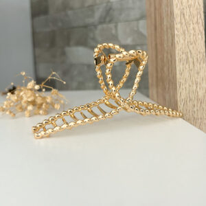 Claw clip- golden swirl