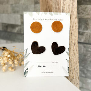 2pcs studs