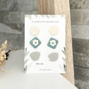 3 pcs studs