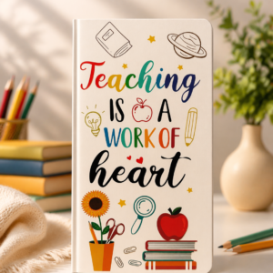 Teacher sticky notes book