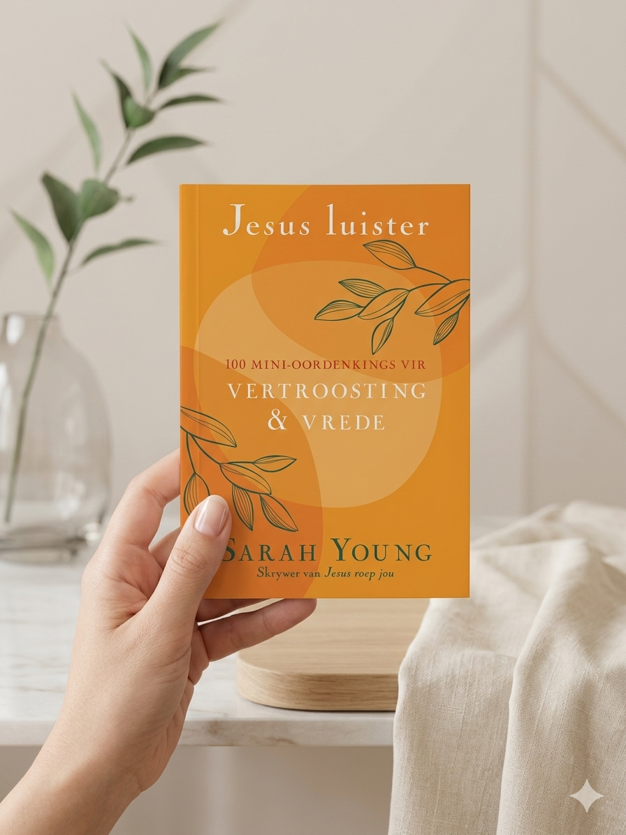 Jesus Luister: 100 Mini-oordenkings vir Vertroosting en Vrede (Sagteband)