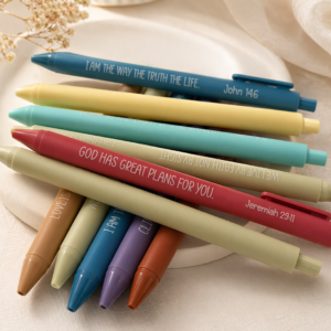 Pen-colour will match the rest of your order(men & women)