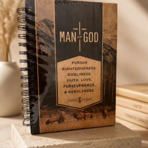 Man of God Hardcover Wirebound Journal