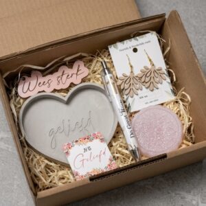 Heart gift set-geliefd(bigger tray)