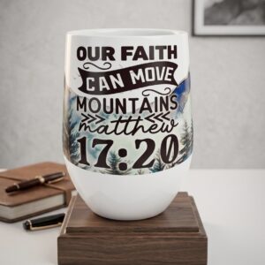 350ml stainless steel tumbler-faith