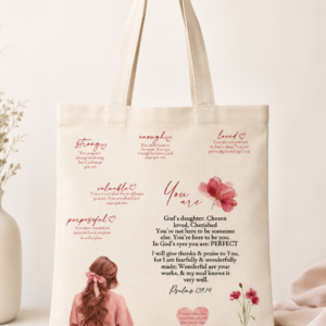 34x25 cm tote bag- you are