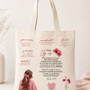 34x35 cm Tote bag- Jy is