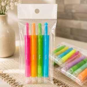 4pcs Veritas highlighter Crayons -random colours