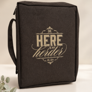 203mmx283mmx54mm Bible bag-Die Here