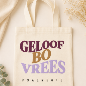 20x22cm tote bag-Geloof