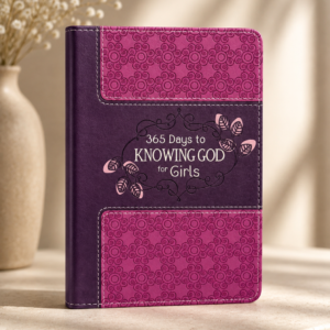 365 Days To Knowing God For Girls Faux Leather