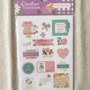 Dit Is die Dag Wat die Here Gemaak Het Afrikaans Three-Piece Journaling Stickers