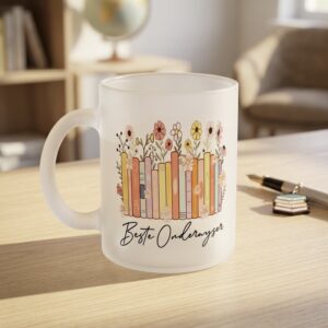 Frosted mug- beste onderwyser
