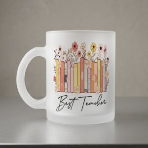 Frosted mug-best teacher