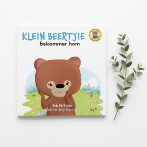 Klein beertjie bekommer hom