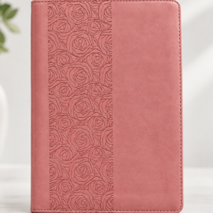 Bible-KJV version Large print pink PU leather